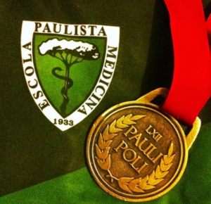 Figura 18- A tão ambicionada e conquistada medalha de ouro da PAULI-POLI.