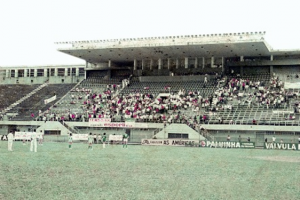 Figura 26- Ato de inauguração da INTERMED de Santos 1970 no estádio da Vila Belmiro.