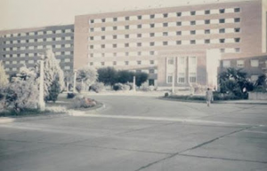 Figura 18- Vista lateral do hospital mostrando o bloco da Pediatria.