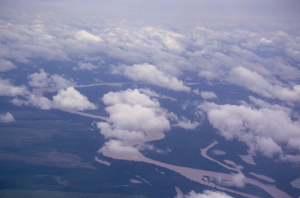 Figura 1 – Vista aérea dos formadores do rio Xingu.