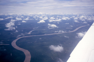 Figura 2 – Vista aérea dos formadores do rio Xingu.