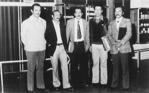 Figura 17- Participação da reunião da LASPGHAN, em seus primórdios, em Montevideo, Uruguai em 1981.