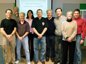 Figura 30- Participantes do Grupo de Trabalho em Toronto, da esquerda para a direita: Eric Hassal (Canadá), Yvan Vandeplas (Bélgia), Benjamin Gold (EUA), Sybele Kolettzko, Phillip Sherman (Canadá), eu, Suichiro Kato (Japão), Susan Orenstein (EUA) e Colin Rudolph (EUA).