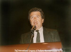 Figura 33- Uma palestra no evento em Lisboa, em 1994.