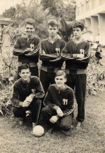 Figura 16: Nosso time de futsal campeão paulista juvenil em 1961.